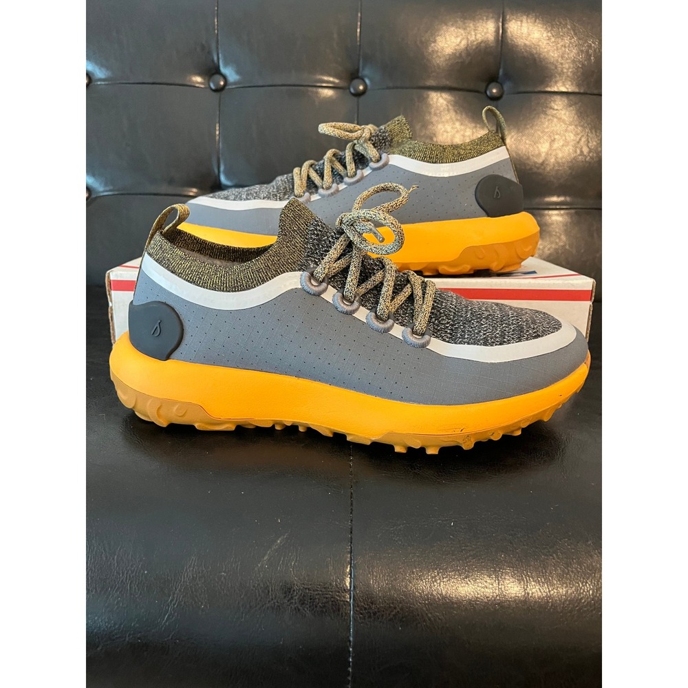Allbirds Trail Runners SWT Hazy Pine Marigold Orange Grey